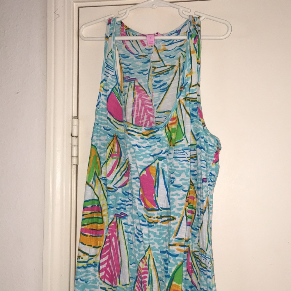 Lilly Pulitzer You Gotta Regatta YGR Maxi Small S - Picture 4 of 5